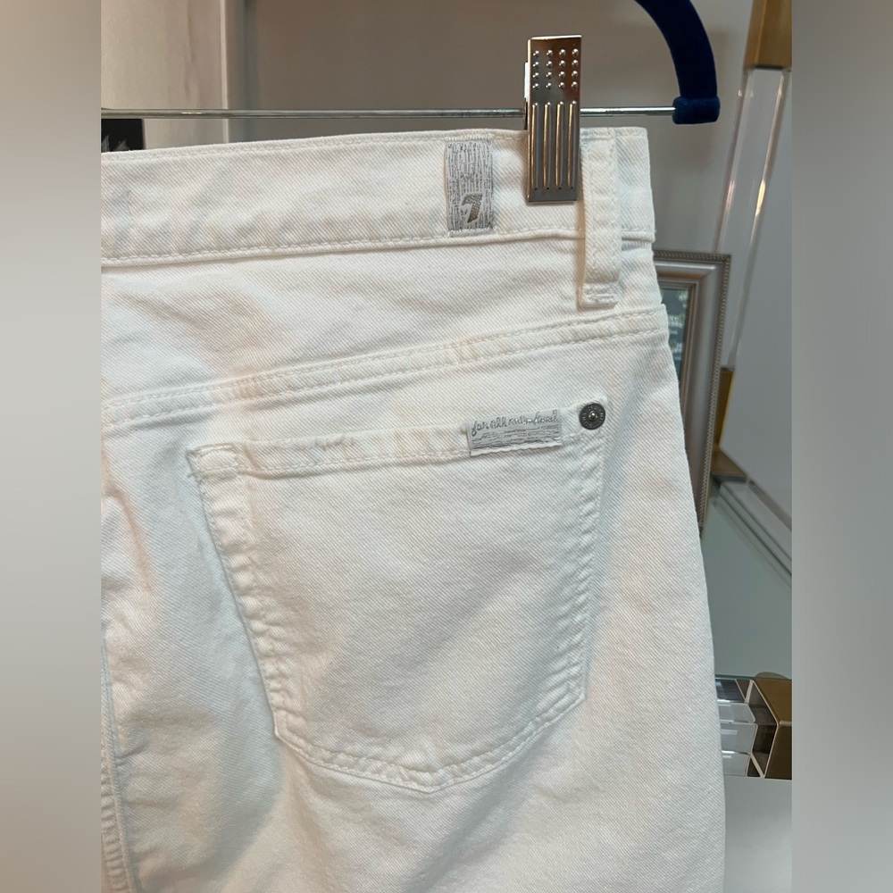 7 For All Mankind Denim Skirt - Picture 5 of 7